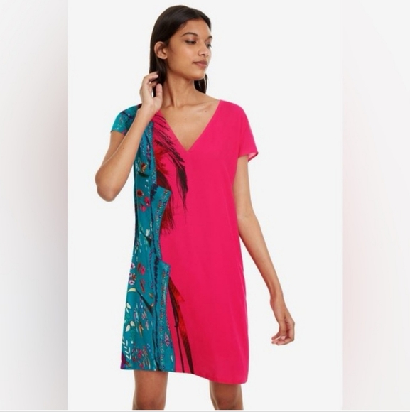 DESIGUAL ABITO LUNGO DONNA NERO